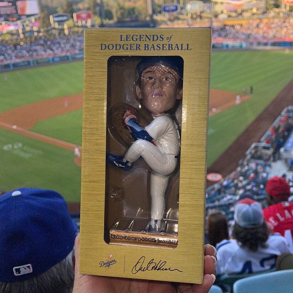 Orel Hershiser Bobblehead •Legend of Dodger Baseball•
